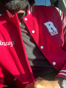 The Rich Varsity Jacket