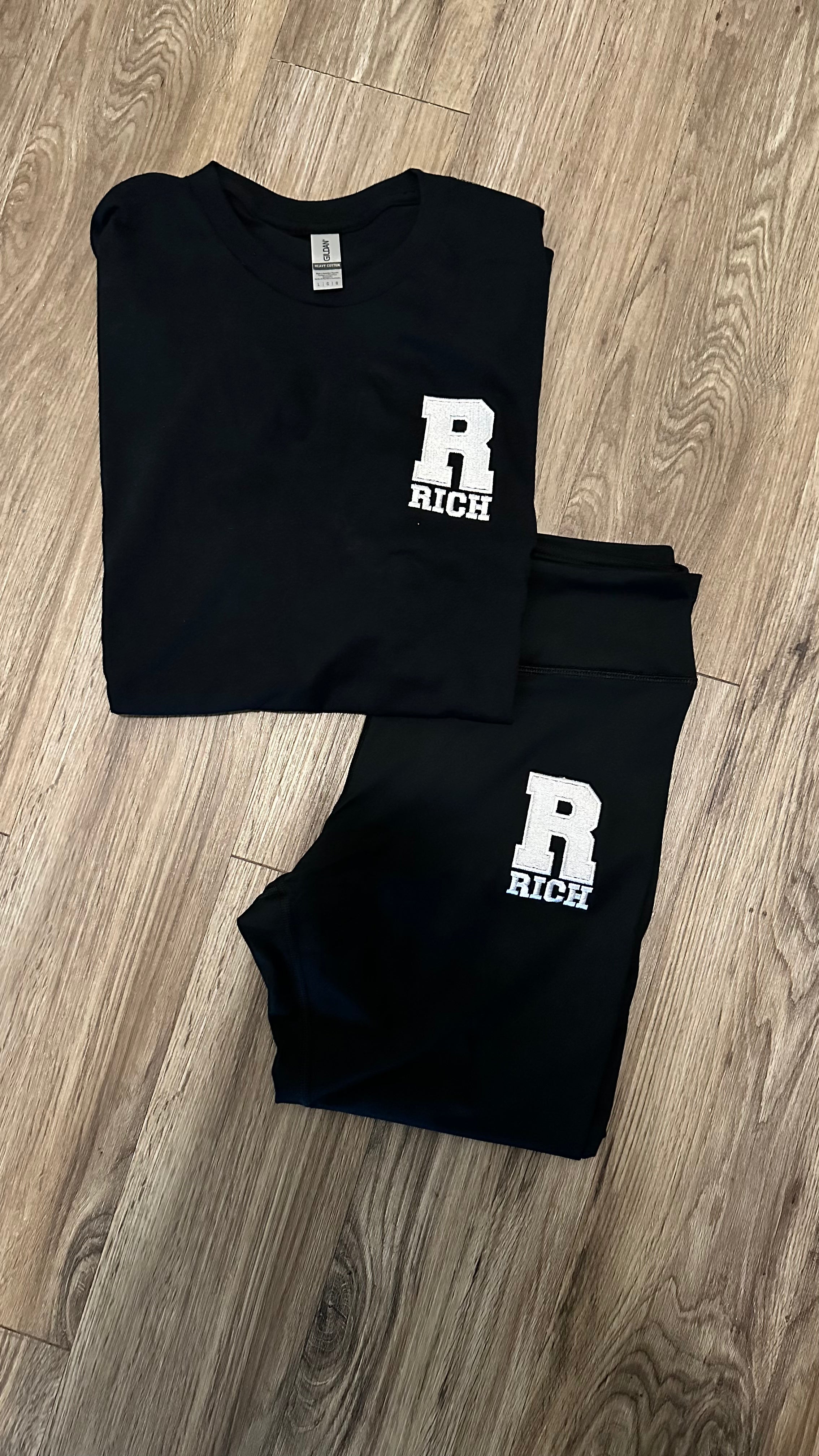 The Rich Logo Embroidered Sweatsuit