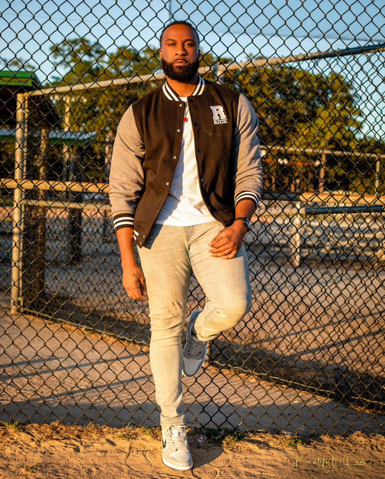 The Rich Varsity Jacket