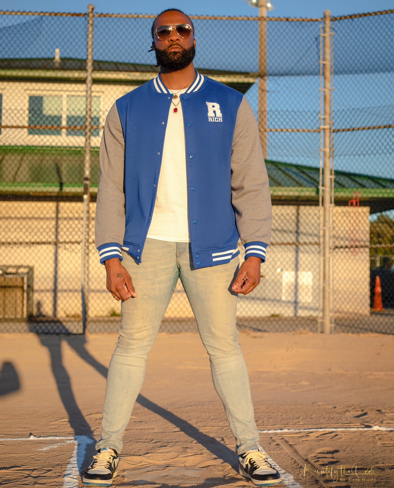 The Rich Varsity Jacket