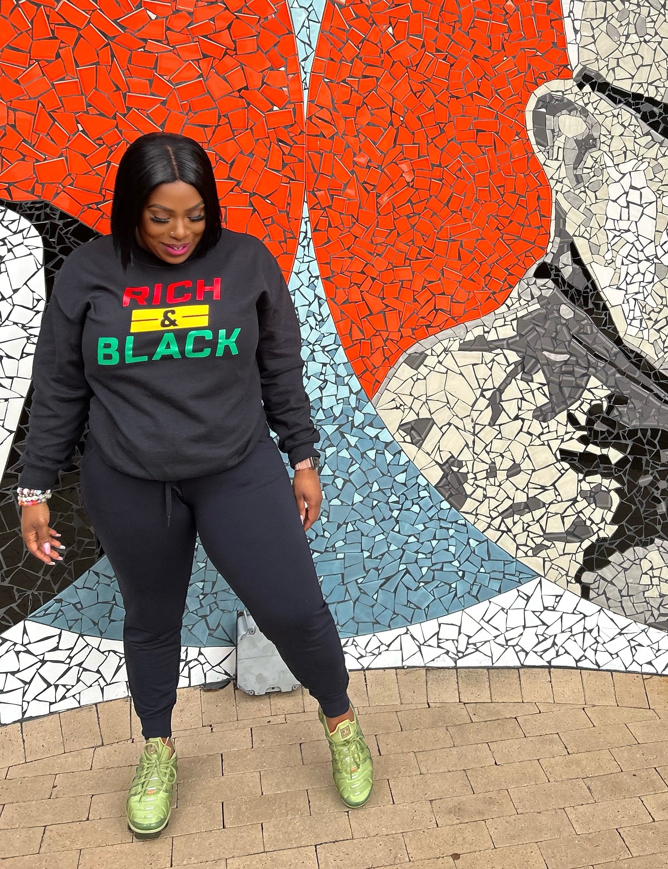 Rich and Black Sweatshirt- BHM Exclusive